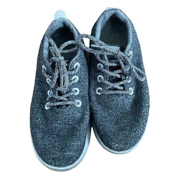 Allbirds Merino Wool Runners Sneakers Natural Grey Knit Cushioned Midsole 10 - Picture 6 of 8